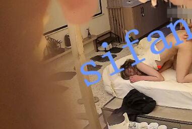Hotel監控系列❤❤白色内衣的誘惑，摸屌行動