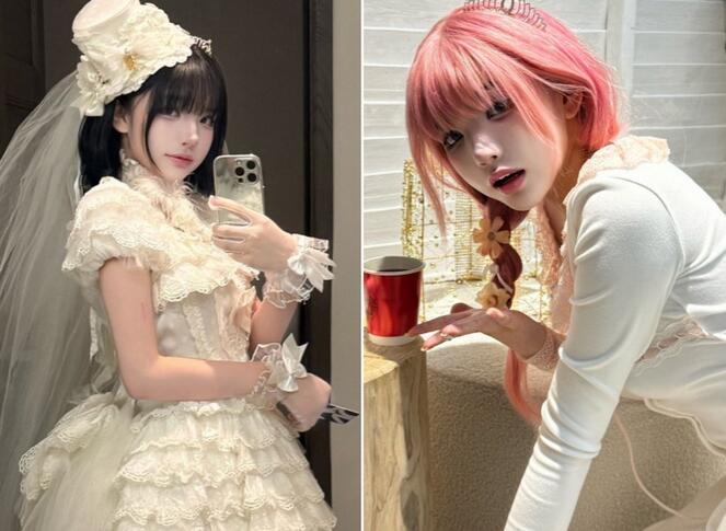 ✅超美清純顔值嫩妹『核酸醬』私拍合集，膚白貌美 身材真是極品一般人比不上 視覺盛宴超級反差！